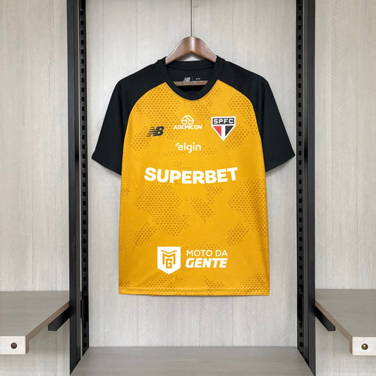 Camisola São Paulo FC 2026-27 Treino Versão Adepto Todos Patrocinadores