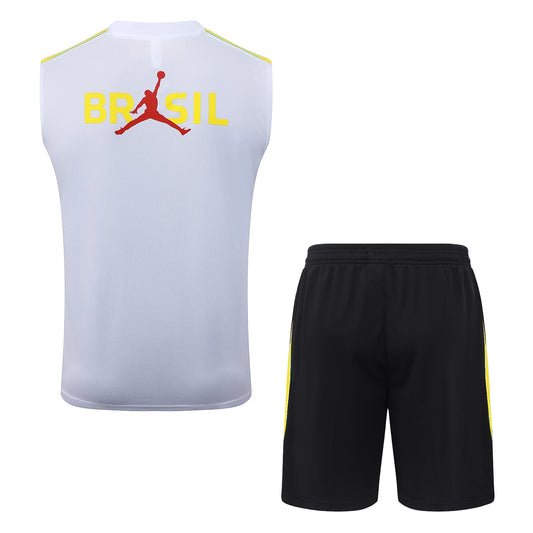 Kit Treino Manga Cava Brasil 2026