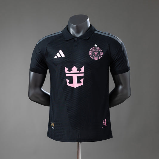 Camisola Inter Miami CF 2026-27 Alternativa Preta Versão Jogador