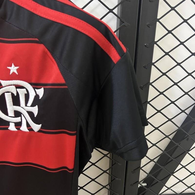 Camisola CR Flamengo 2025-26 Principal Lisa Versão Mulher