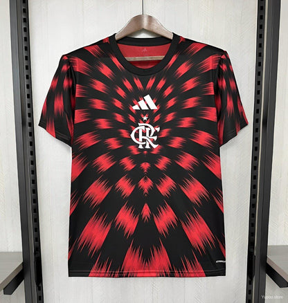 Camisola CR Flamengo 2025-26 Pre-Match Versão Adepto