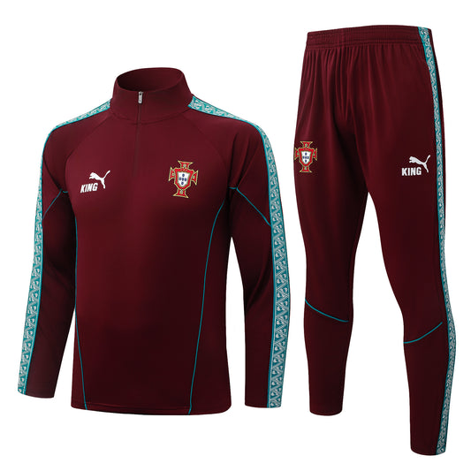 Fato de Treino Portugal 2026 - Camisola com Fecho