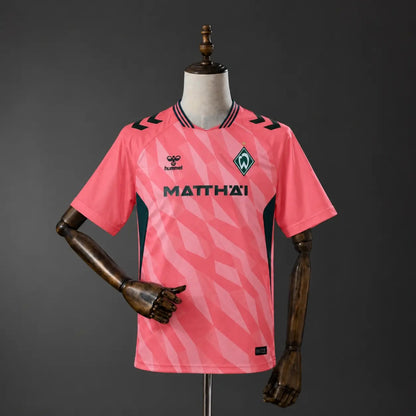Camisola Werder Bremen 2026-27 Alternativa Vermelha Versão Adepto