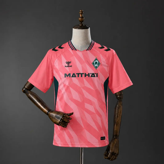 Camisola Werder Bremen 2026-27 Alternativa Vermelha Versão Adepto