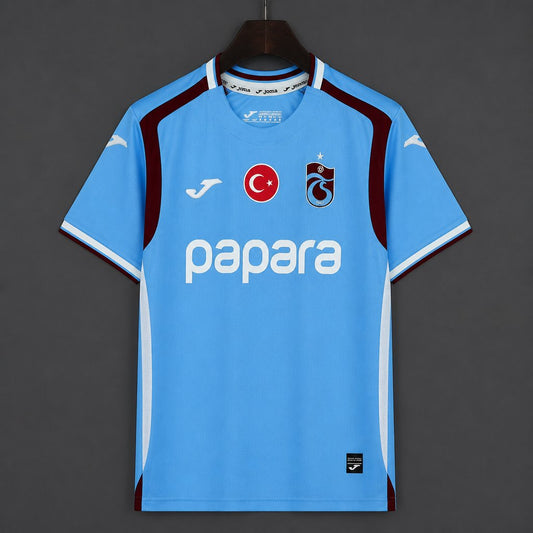 Camisola Trabzonspor 2026-27 Alternativa Azul Versão Adepto
