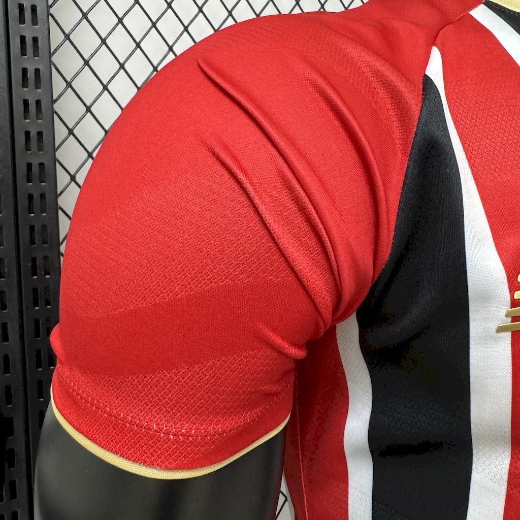 Camisola São Paulo FC 2025-26 Alternativa Riscas Versão Jogador