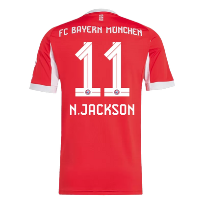 Camisola FC Bayern Munique 2025-26 Principal Versão Adepto N.JACKSON #11
