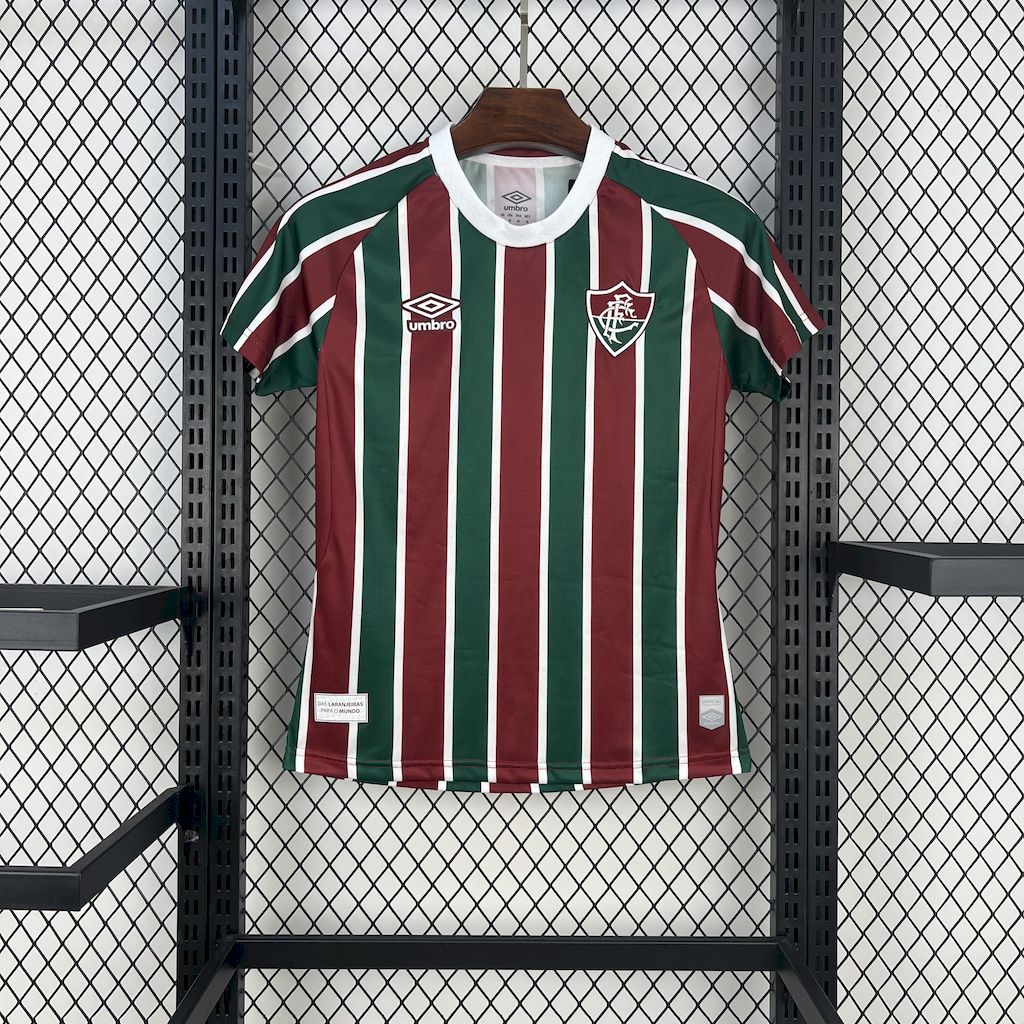 Camisola Fluminense FC 2025-26 Principal Lisa Versão Mulher