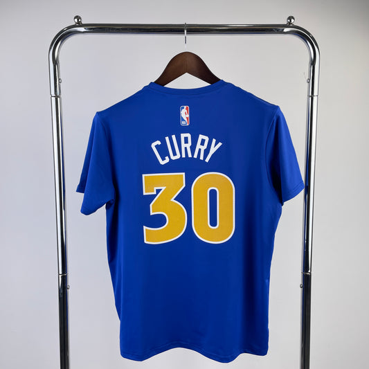 Tshirt NBA 2023 Golden State Warriors Dri-Fit Curry #30 Azul