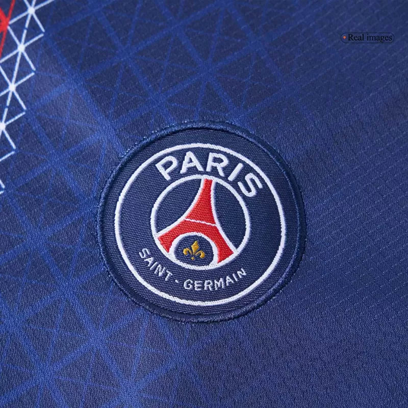 Kit Criança FC Paris Saint-Germain 2025-26 Principal (Entrega Imediata)