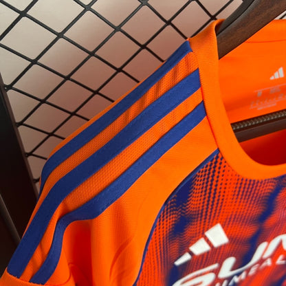 Camisola Schalke 04 2025-26 Alternativa Laranja Versão Adepto