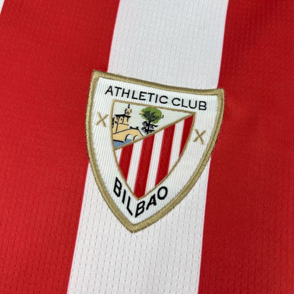 Camisola Athletic Club Bilbao 2025-26 Principal Versão Adepto