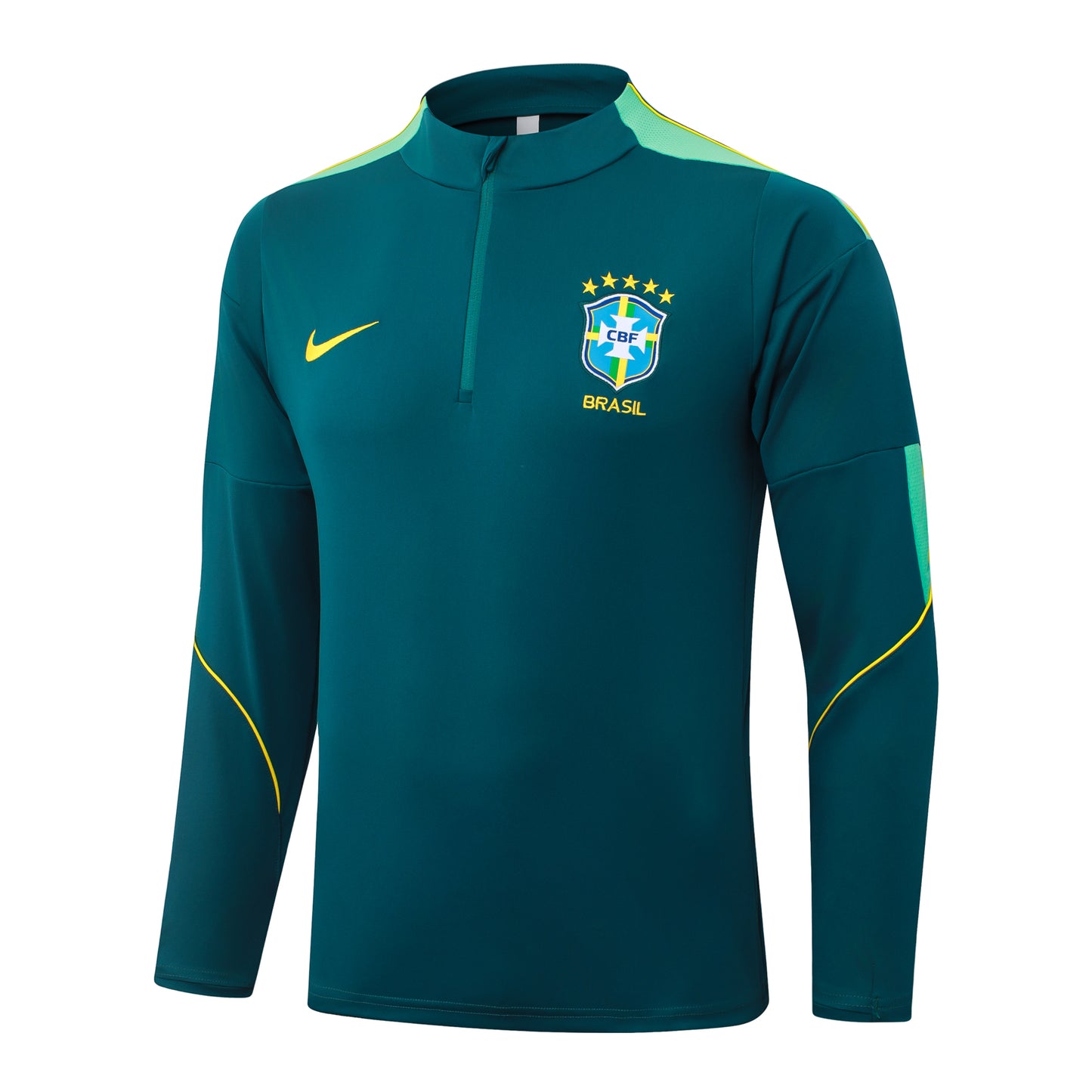 Fato de Treino Brasil 2026 - Camisola com Fecho