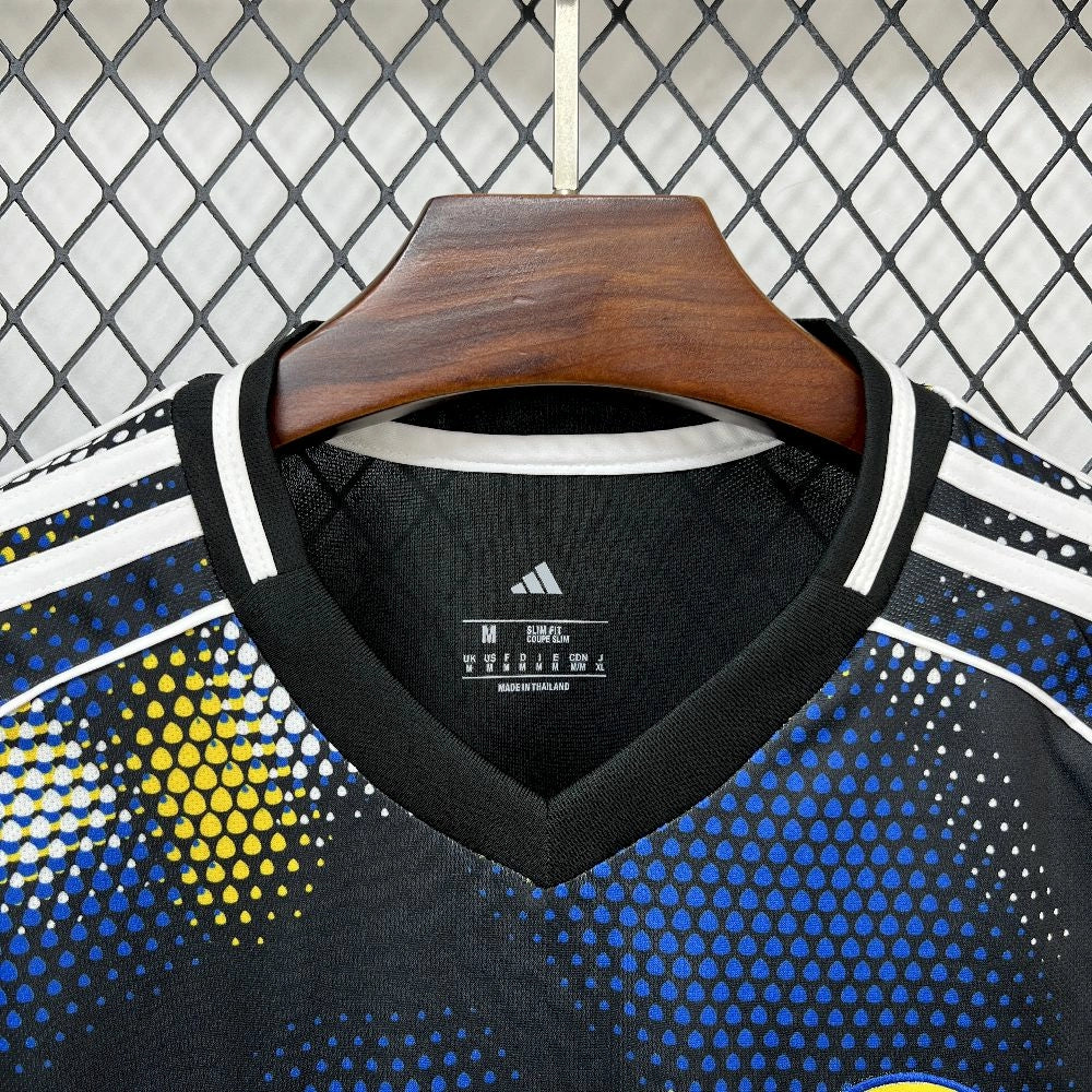 Camisola Leeds-U 2025-26 Alternativa Azul Escura Versão Adepto