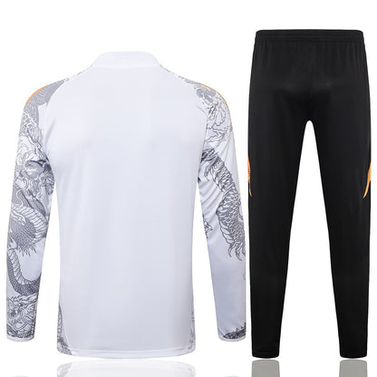 Fato de Treino Real Madrid CF 2024-25 - Camisola com Fecho