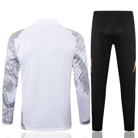 Fato de Treino Real Madrid CF 2024-25 - Camisola com Fecho