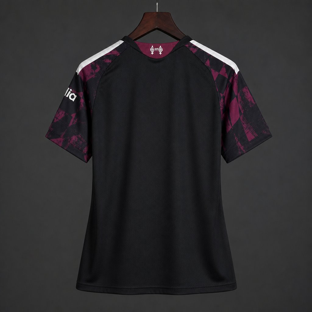 Camisola LIV 2026-27 Alternativa Preta Versão Mulher
