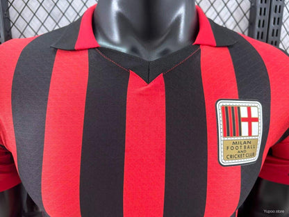 Camisola Ac Milan 2024-25 Edição Especial 125º Aniversario Versão Jogador