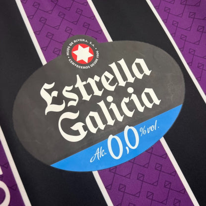 Camisola Real Valladolid CF 2025-26 Alternativa Preta Versão Adepto