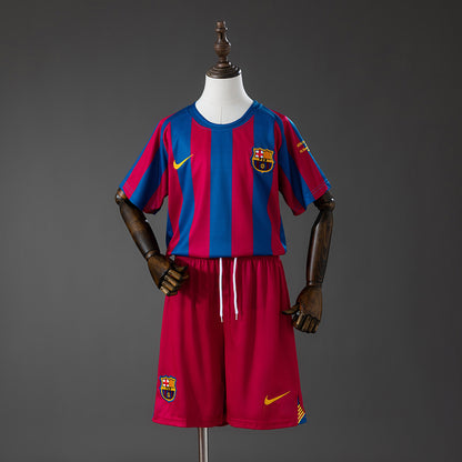 Kit Criança FC Barcelona 2005-06 Principal