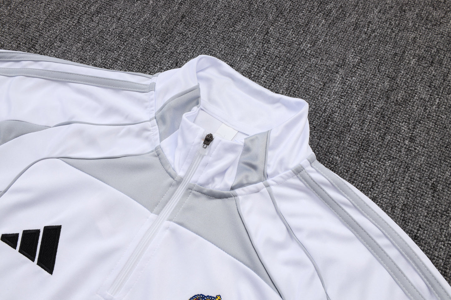 Fato de Treino Real Madrid CF 2025-26 - Camisola com Fecho