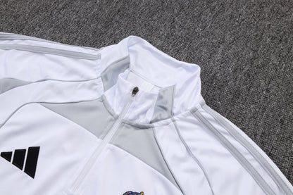Fato de Treino Real Madrid CF 2025-26 - Camisola com Fecho