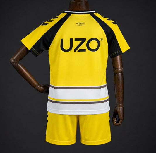 Kit Criança Vitoria SC 2026-27 Alternativo Amarelo