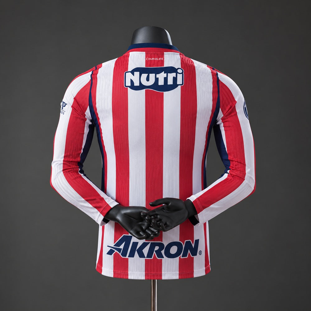 Camisola Manga Comprida CD Chivas 2026-27 Principal Versão Jogador