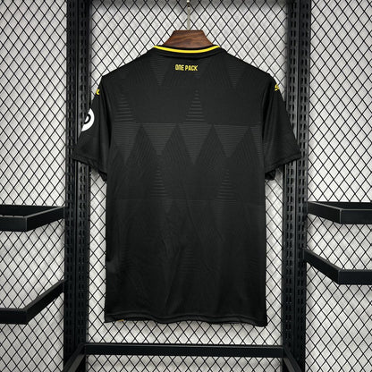 Camisola WOL 2024-25 Alternativa Preta Versão Adepto