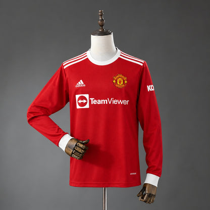Camisola Manga Comprida M-UNITED 2021-22 Principal Versão Adepto