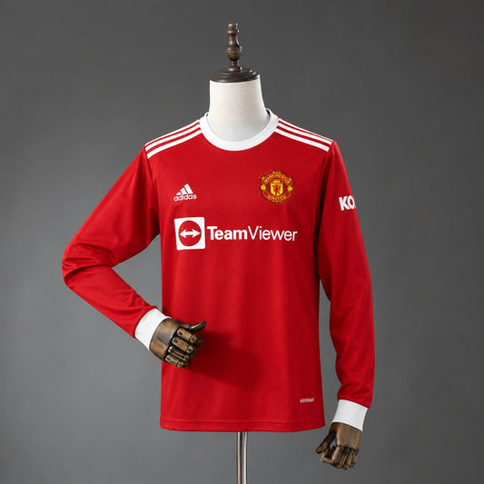 Camisola Manga Comprida M-UNITED 2021-22 Principal Versão Adepto