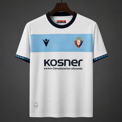 Camisola CA Osasuna 2026-27 Alternativa Branca Versão Adepto