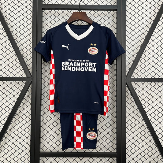 Kit Criança PSV Eindhoven 2025-26 Alternativo
