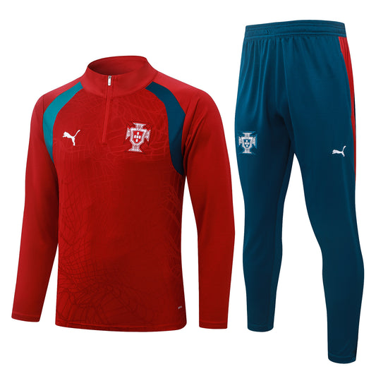 Fato de Treino Portugal 2026 - Camisola com Fecho