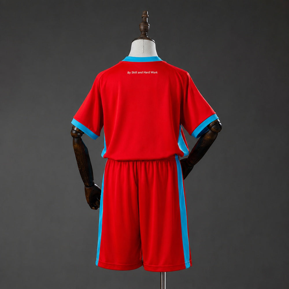 Kit Criança BR 2026-27 Alternativo Vermelho
