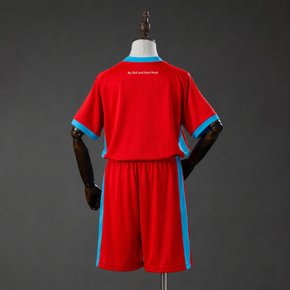 Kit Criança BR 2026-27 Alternativo Vermelho