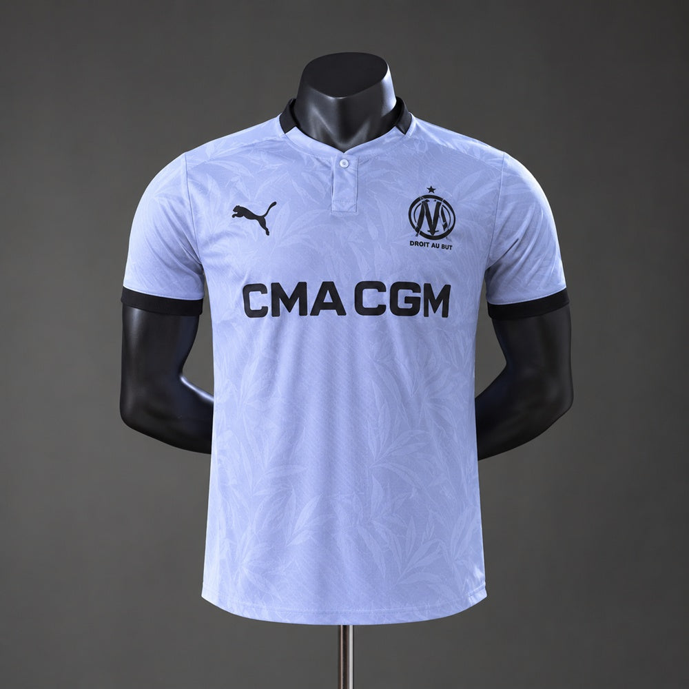 Camisola Olympique Marselha 2026-27 Alternativa Roxa Versão Jogador