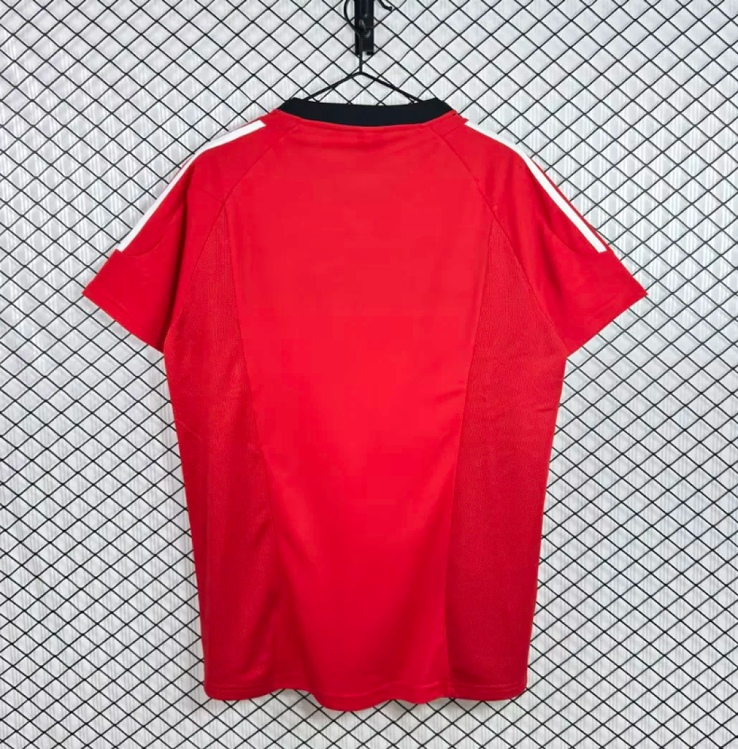 Camisola Bayer 04 Leverkusen 2002-03 Principal Versão Adepto
