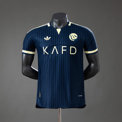 Camisola Al-Nassr 2026-27 Alternativa Azul Anterior Versão Jogador