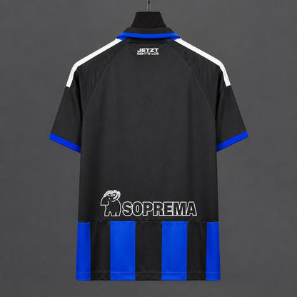 Camisola RC Strasbourg 2026-27 Alternativa Preta Versão Adepto