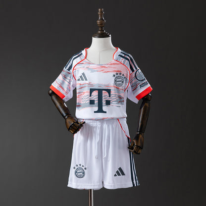 Kit Criança FC Bayern Munique 2025-26 Alternativo
