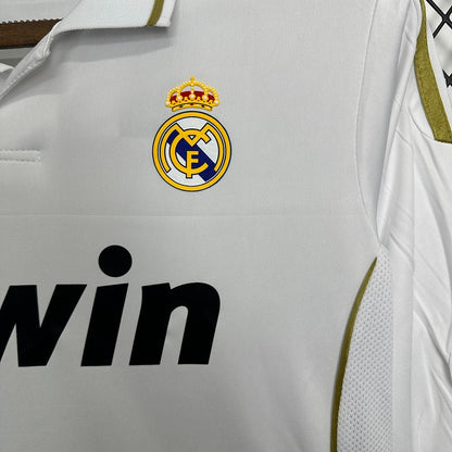 Kit Criança Manga Comprida Real Madrid CF 2011-12 Principal