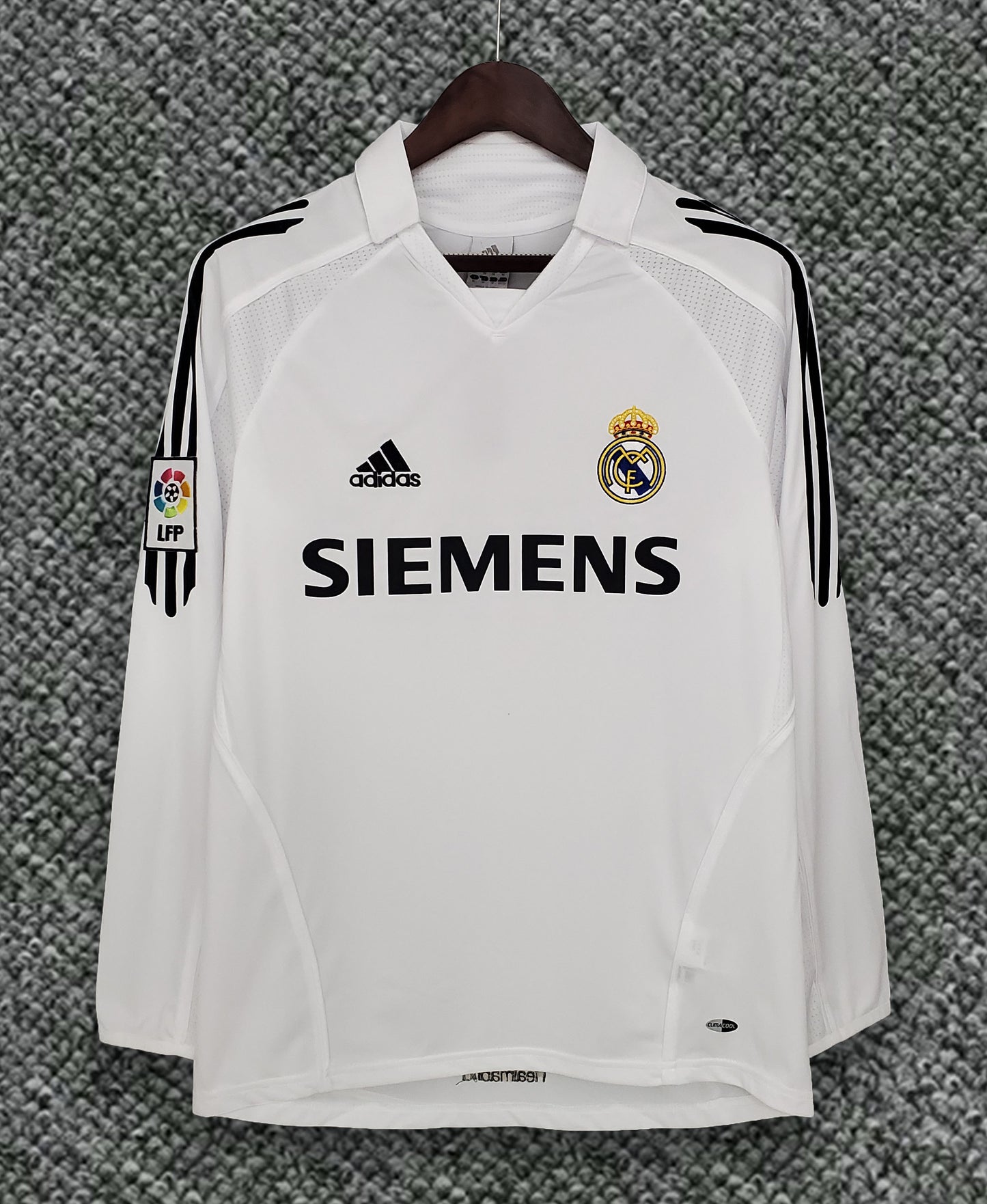 Camisola Manga Comprida Real Madrid 2005-06 Principal
