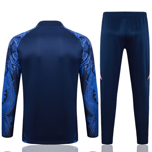 Fato de Treino Real Madrid CF 2024-25 - Camisola com Fecho