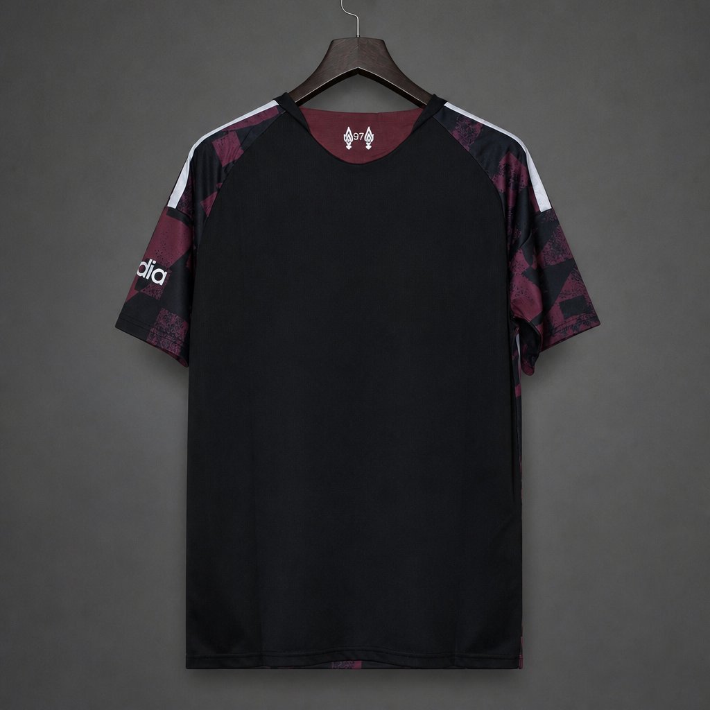 Camisola LIV 2026-27 Alternativa Preta Versão Adepto