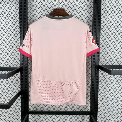 Camisola Real Sporting de Gijón 2024-25 Alternativa Rosa Versão Adepto