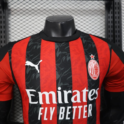 Camisola Ac Milan 2025-26 Principal Versão Jogador