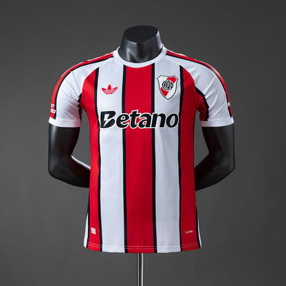 Camisola CA River Plate 2026-27 Alternativa Riscas Versão Jogador
