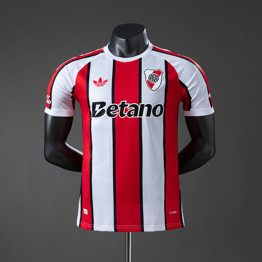 Camisola CA River Plate 2026-27 Alternativa Riscas Versão Jogador