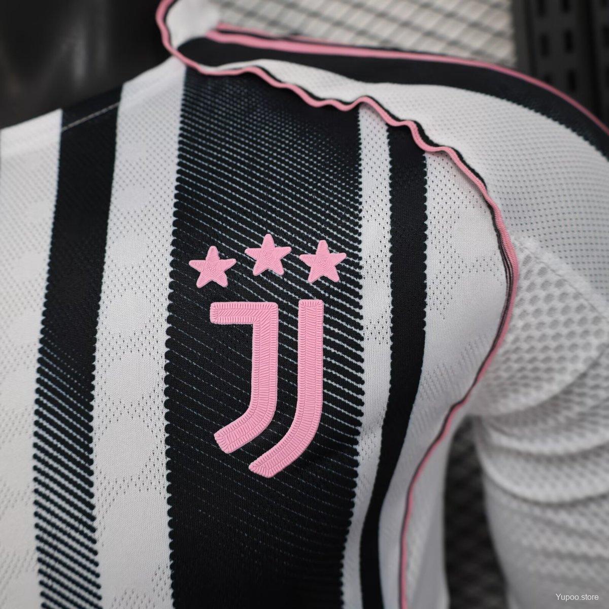 Camisola Manga Comprida Juventus FC 2025-26 Principal Versão Jogador